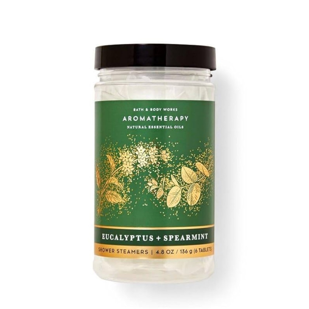 NWT Bath & Body Works Eucalyptus & Spearmint Aromatherapy Shower Steamers Six